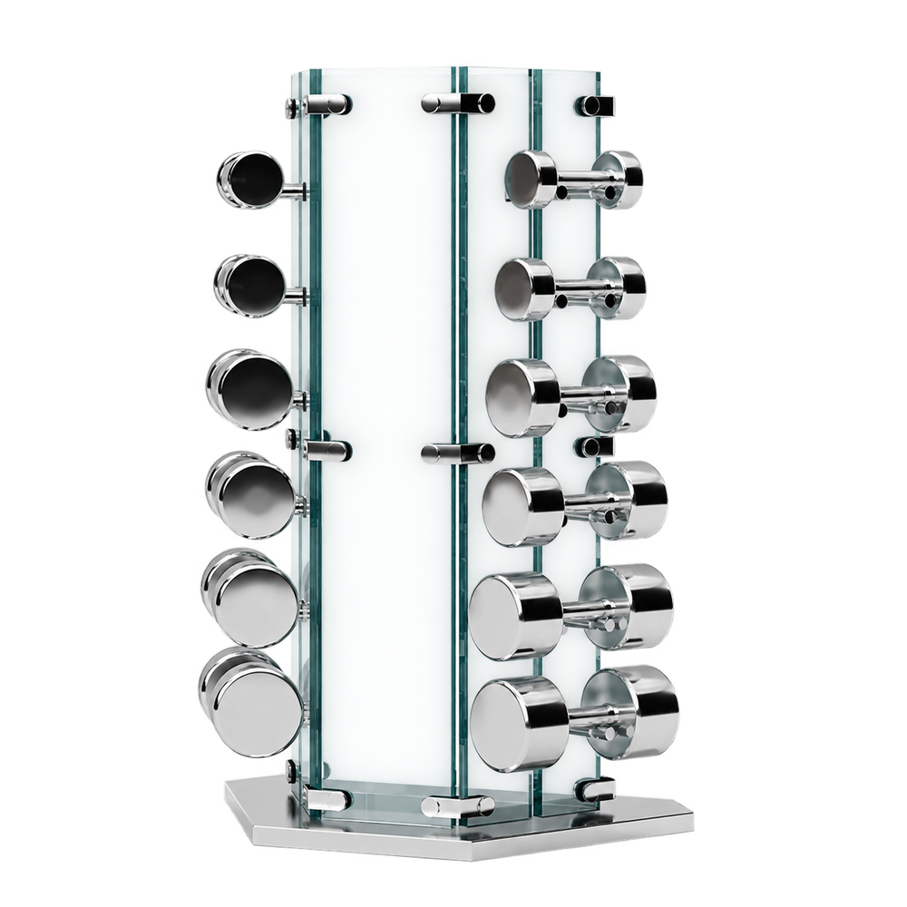 Studio cutout — Verre dumbbell tower