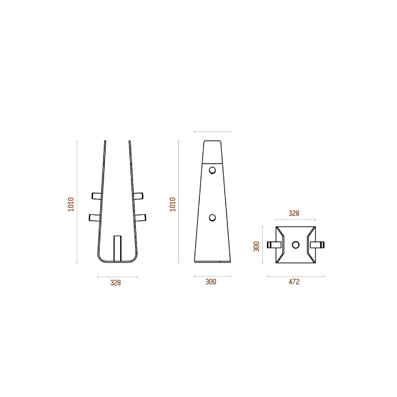 Atelier Barbell & 60 kg Weight Plate Set with Rack — supplementary product illustration