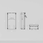 Verre Dual Adjustable Pulley Cable Machine — supplementary product illustration
