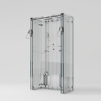 Verre Dual Adjustable Pulley Cable Machine — product view