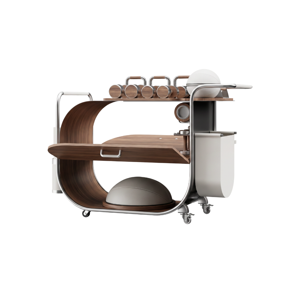 Atelier Performance Trolley & Gym Equipment Set — product view